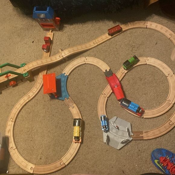 2013 Vintage Thomas & Friends Wooden Train Track Set - Picture 15 of 16